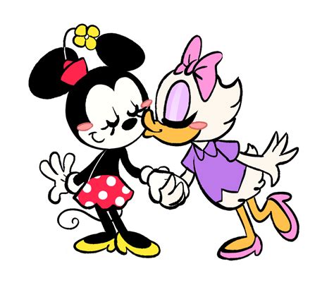 Daisy X Minnie By Pukopop Minnie Mickey Mouse Pictures Disney Images