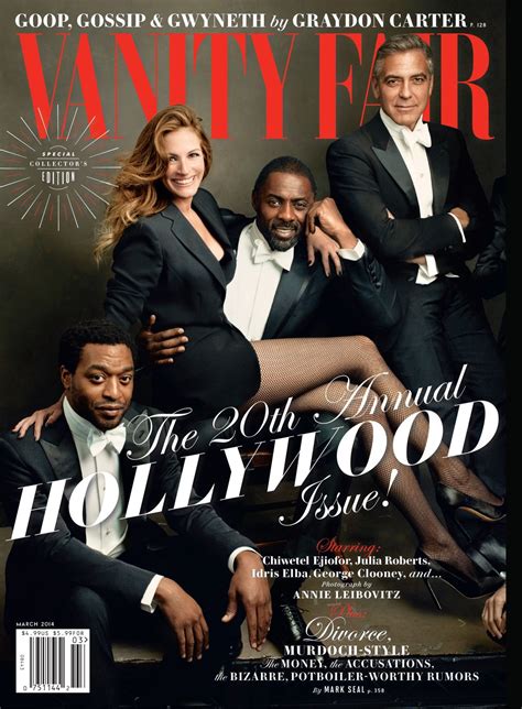 Julia Roberts On The Cover Of Vanity Fair Magazine March 2014 Issue