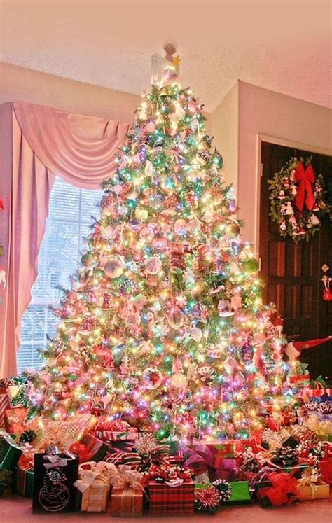 34 Beautiful Christmas Tree Decorations Ideas Magzhouse