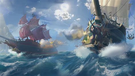 Pirate Adventure Sea Of Thieves Live Wallpaper