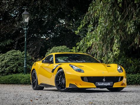 #ferrari #car #yellow car #yellow #yellow ferrari. A yellow Ferrari F12tdf is up for sale | Vehiclejar Blog