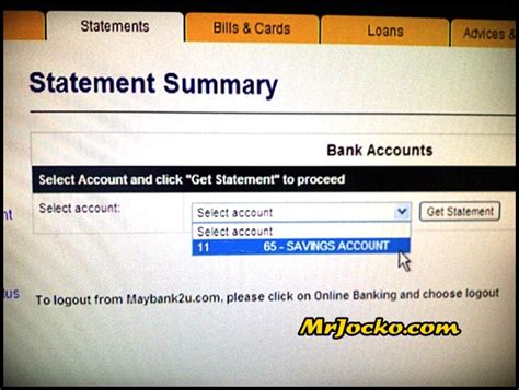 Just fill out a credit application form which you may get from any of our 15 maybank auto lending centers or how do i report any error or questions about my bill? Camana Nak Print Online Statement Maybank2U Dengan Mudah