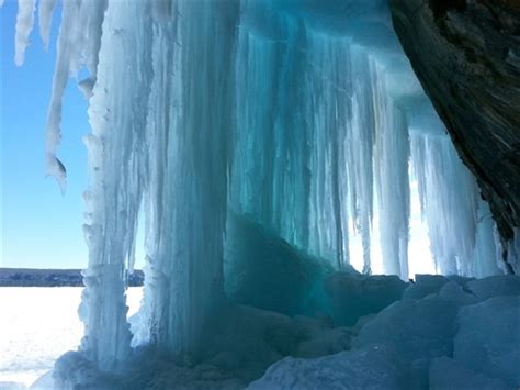 Grand Island Ice Caves Munising Bay