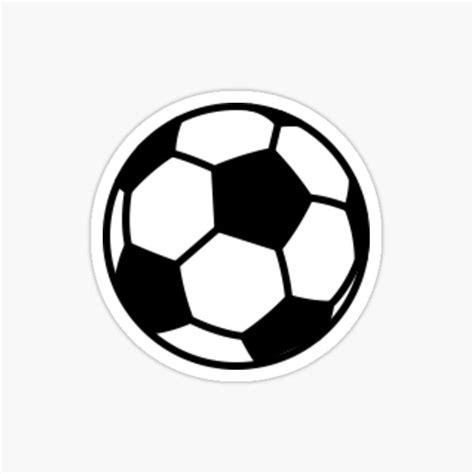 Soccer Ball Sticker For Sale By Klingenheath Redbubble