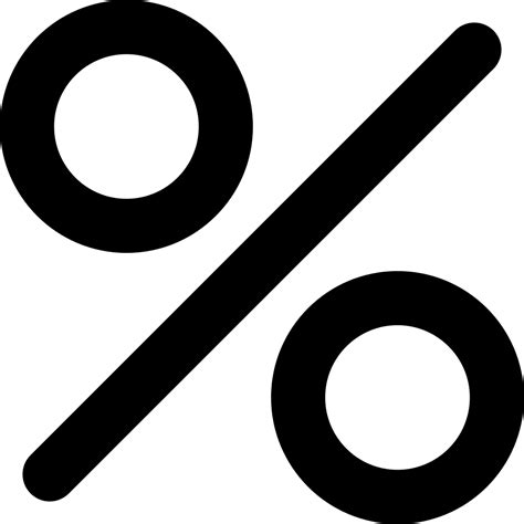 Percentage Sign Svg Png Icon Free Download 61685 Onlinewebfontscom