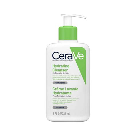 Cerave Hydrating Cleanser Normal To Dry Skin The French Pharmacy