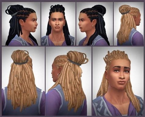 Halfbound Dreads Male At Birksches Sims Blog The Sims 4 Catalog