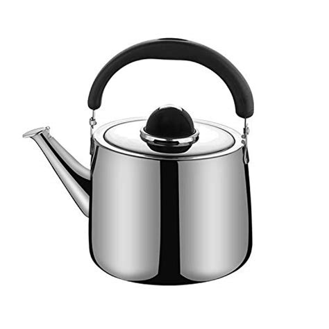 M Max Stainless Steel Tea Kettle Stovetop Whistling Teakettle Teapot