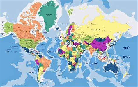 Mapa Mundial Para Imprimir