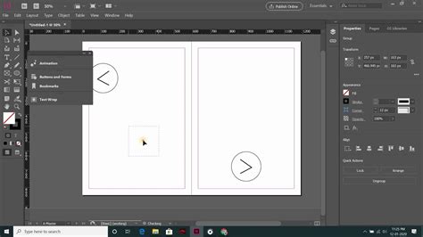 How To Create An Interactive Button In Indesign 2019 Youtube