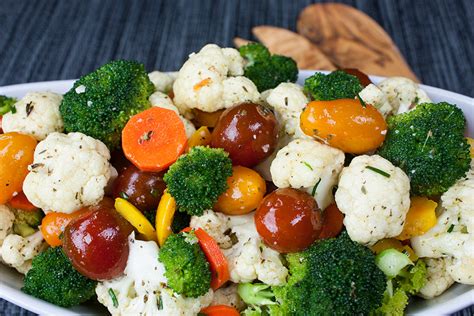 Healthy Marinated Fresh Vegetable Salad - Don't Sweat The Recipe