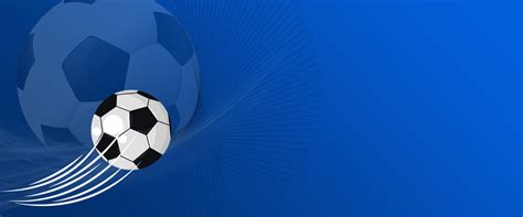 World Cup Blue Gradient Flat Football Banner Background World Cup