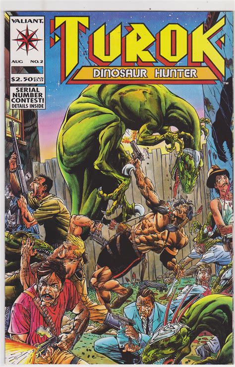 Turok Dinosaur Hunter Comic Books Modern Age Valiant