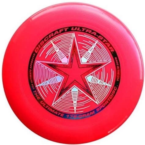Discraft Ultra Star 175g Ultimate Frisbee Disc Pink