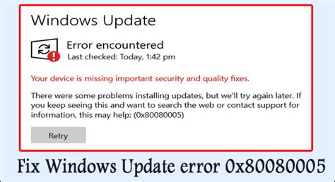 Fix Windows Update Error X VERIFIED FIXES