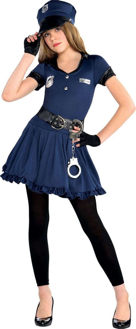 Girls Cop Costume Party City Halloween Girl Cop Costume Tween