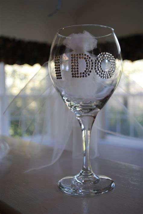 Bride Wine Glass By Kimpoust On Etsy 17 00 Bride Wine Glass Bride Wine Diy Wine Glass