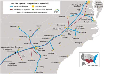 Pipeline Shutdown Disrupts Gasoline Supply In The Southeast Us