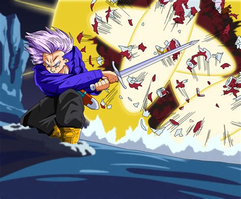 Trunks Destroys Android 14 By Boscha196 On Deviantart