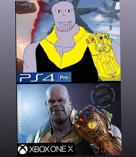 Start a family find a prestigious job be happy sit around for 8 hours every day, cycling through 3 apps for ps4 memes: #Thanos #PS4 vs #Xbox #xboxmemes | Funny video game memes ...