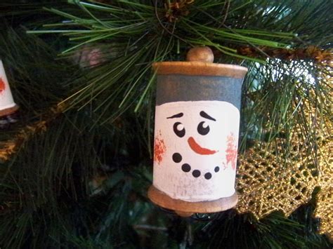 Chunky Wood Spool Snowman Etsy Wood Spool Christmas Crafts Crafts