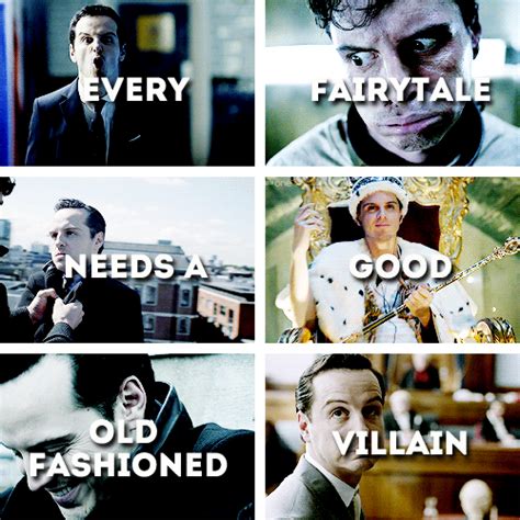 Every Fairytale Needs A Good Old Fashioned Villain Sherlock Moriarty