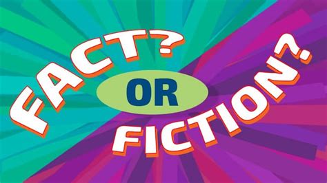 Can You Tell The Difference Between Fact And Fiction Explore Awesome Activities And Fun Facts