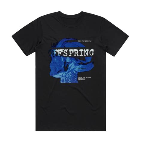 The Offspring Self Esteem Album Cover T Shirt Black Album Cover T Shirts