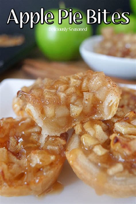 Apple Pie Bites Easy Apple Dessert Recipe Deliciously Seasoned
