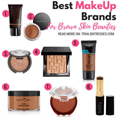 Best Makeup Brands For Brown Skin Saubhaya Makeup