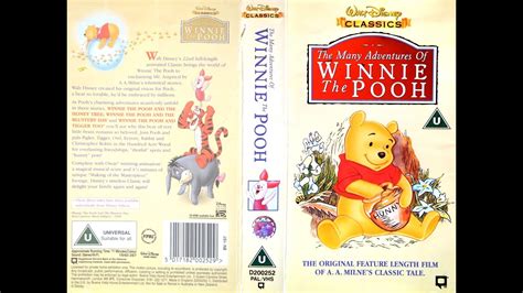 Opening Of The Many Adventures Of Winnie The Pooh UK VHS YouTube