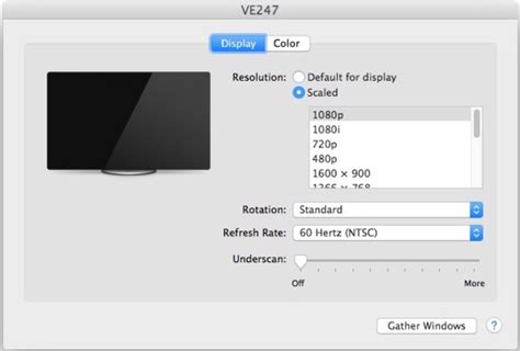 How To Show All Possible Screen Resolutions For A Display In Mac Os X