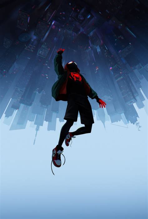 Do you like this video? Wallpaper Spider-man: Into The Spider-verse, Upside-down ...