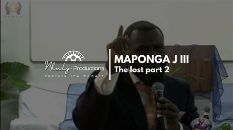 Joshua Maponga Iii The Lost Part 2 Youtube