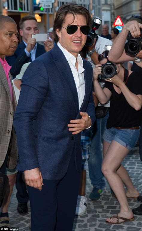 tom cruise in vienna as it s claimed he will propose to emily thomas daily mail online
