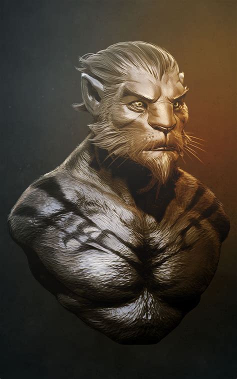 Lion Warrior Paintover A Stunning Digital Masterpiece