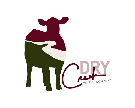 Dry Creek Cattle Company Logo Design By Morgan Leigh