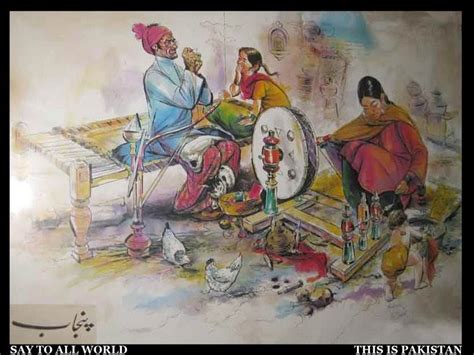 Punjabi Culture Pakistan Paintings Pakistan Urdu Column