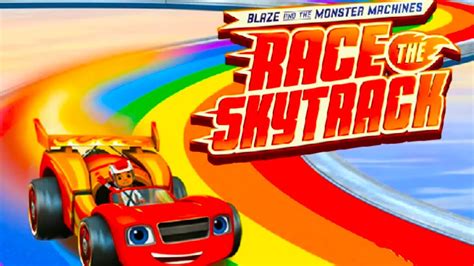 Blaze And The Monster Machines Race The Skytrack Game For Kids