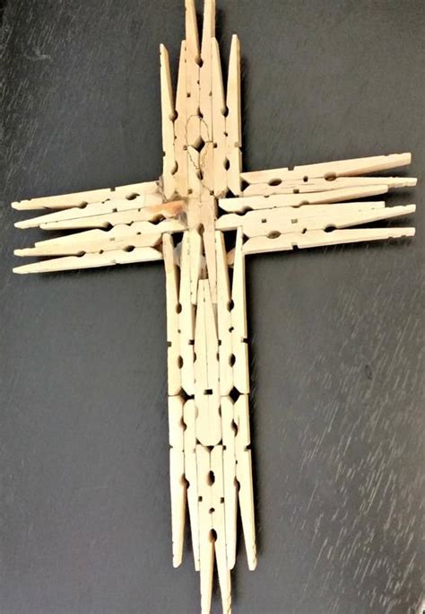 This Item Is Unavailable Etsy Clothespin Cross Wooden Cross Crafts