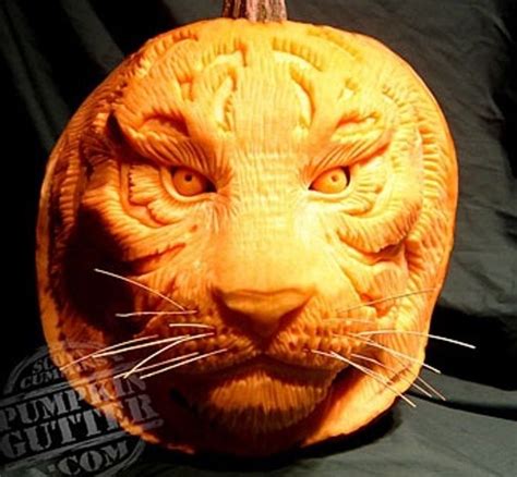 Halloween Lion Pumpkin 3d Pumpkin Carving Awesome Pumpkin Carvings