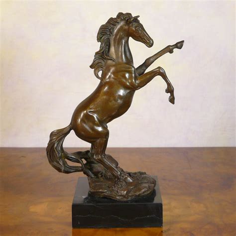 Prancing Horse Bronze Sculpture Statues