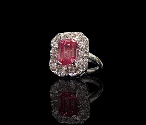 Lot 144 A Rare And Valuable 316ct Pink Diamond Ring