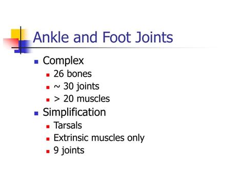 Ppt Ankle And Foot Joint Powerpoint Presentation Id3040918