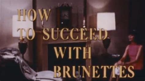 How To Seduce Brunettes Hilarious 60s Dating Video Emerges