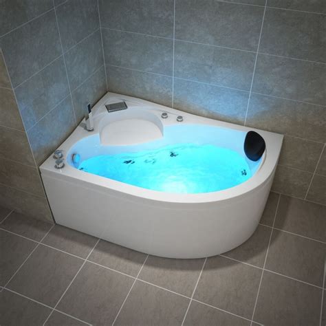 Auch das große fassungsvermögen wird von vielen badezimmerbesitzern sehr beführwortet. TroniTechnik Whirlpool Badewanne 2 Personen Wanne ...