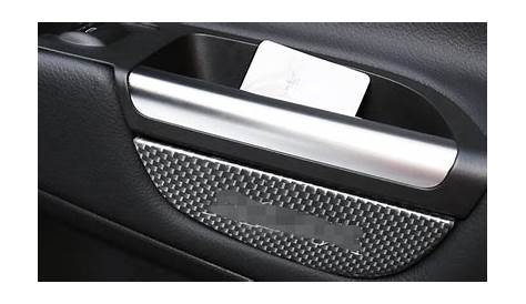 AX Chrome Inner Door Handle Bowl Cover For Ford Escape Kuga 2013 2015 2016 2017 Interior Armrest