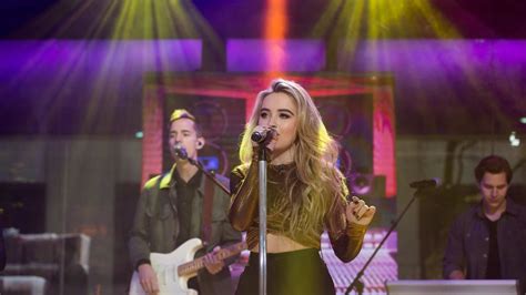 Sabrina Carpenter Sings Thumbs Live On Today