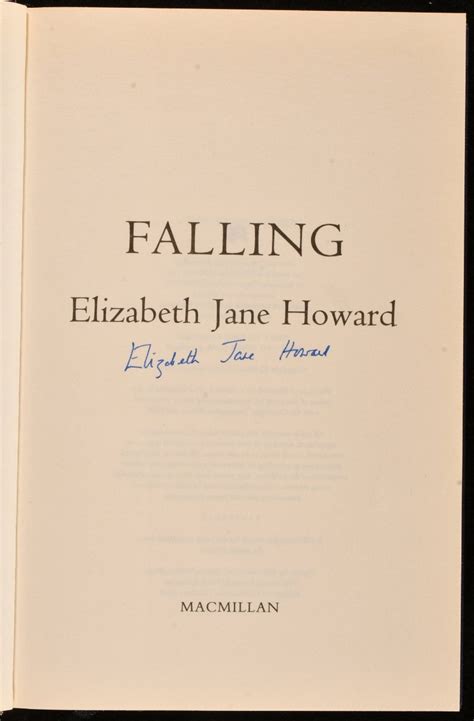 Works By Elizabeth Jane Howard Falling Slipstream Love All Elizabeth