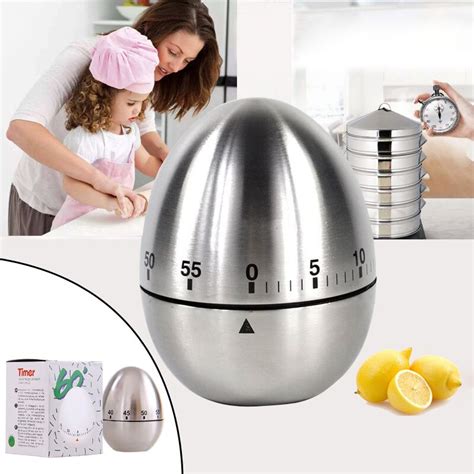 Ctdsgw000220 Mechanical Egg Kitchen Cooking Timer Countdown 60 Minutes